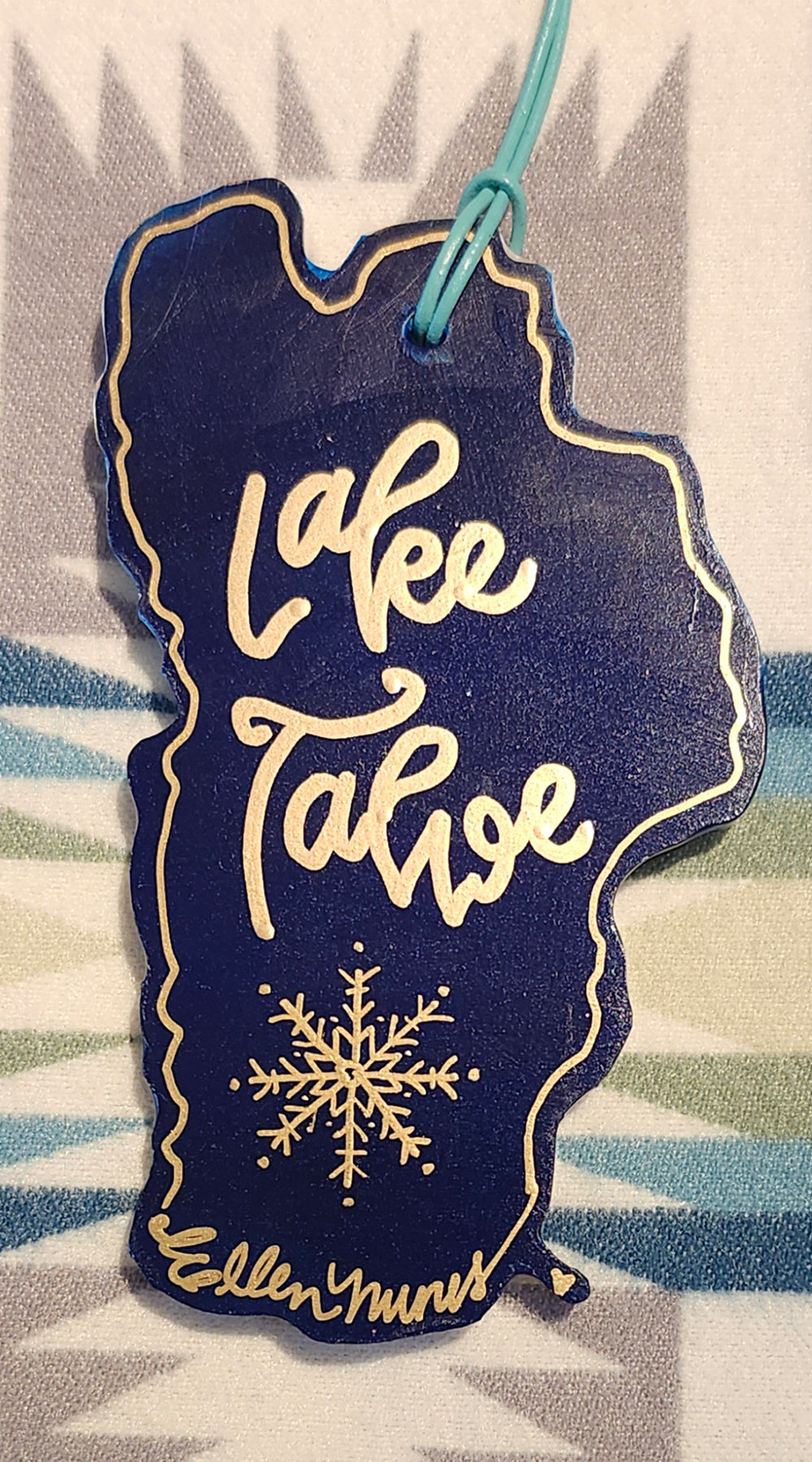 Lake Tahoe Water Ornament no. 2