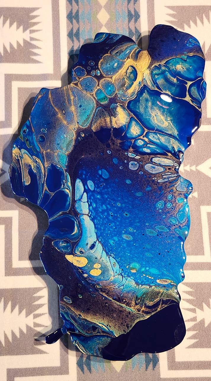 "Ancient Treasures" Tahoe Painting 16x9