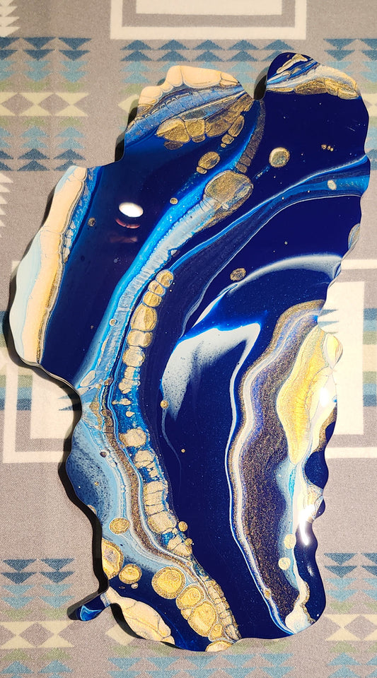 "Winter Wonderland" Tahoe Painting 16x9