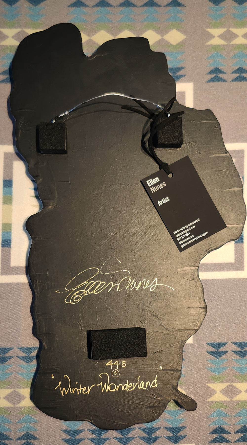 "Winter Wonderland" Tahoe Painting 16x9