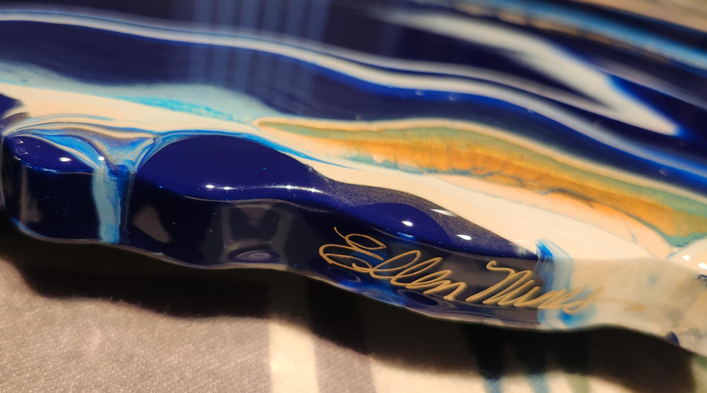 "Winter Wonderland" Tahoe Painting 16x9