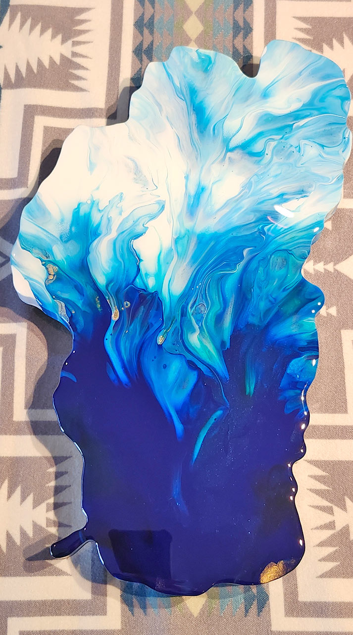 "Pure Grace" Tahoe Painting 16x9