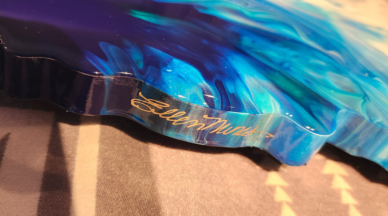 "Pure Grace" Tahoe Painting 16x9