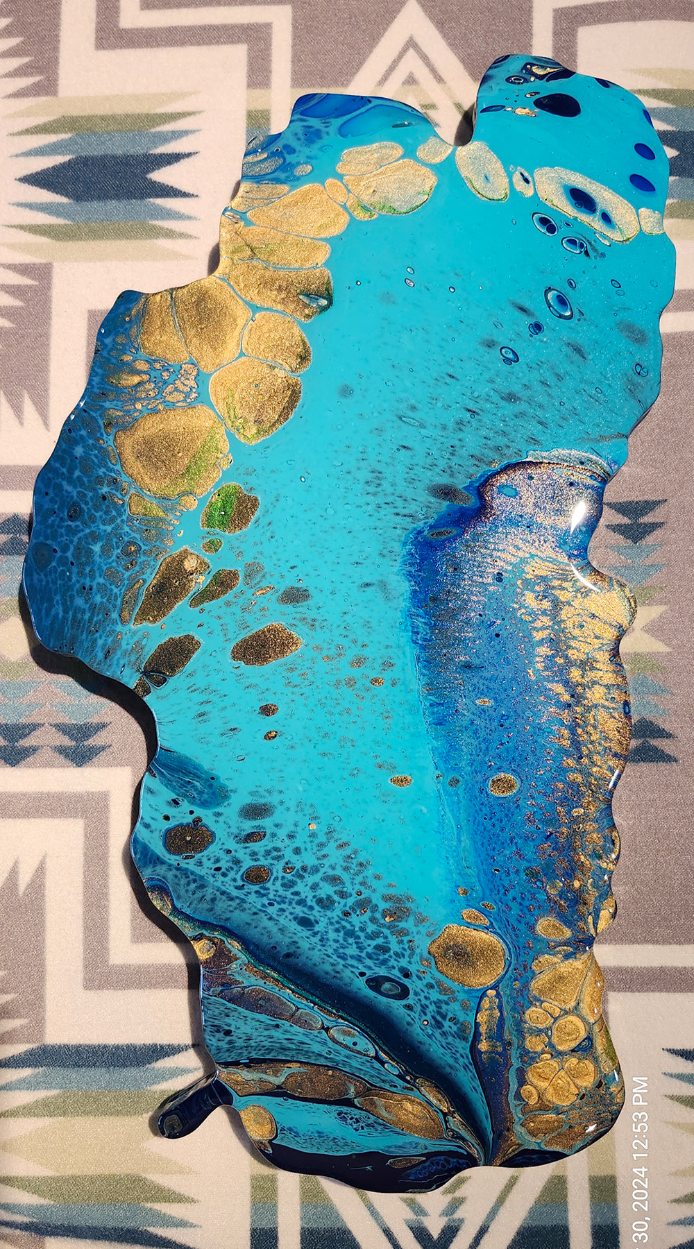 "Crystal Bay" Tahoe Painting 16x9